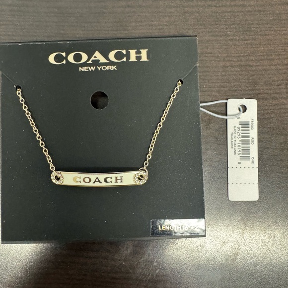 Coach ID Look Slide Closer Gold Colored Bracelet-New - Picture 4 of 9